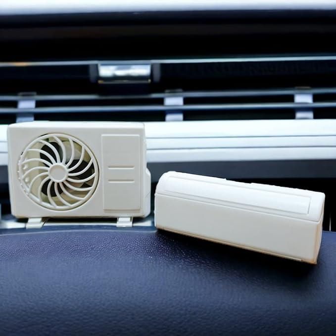 Mini AC Design Solar-Powered Car Air Freshener